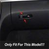 Carbon Fiber Car Accessories Co-pilot Storage Box Switch Panel Decals Cover Sticker For Mercedes Benz C Class W205 GLC X253