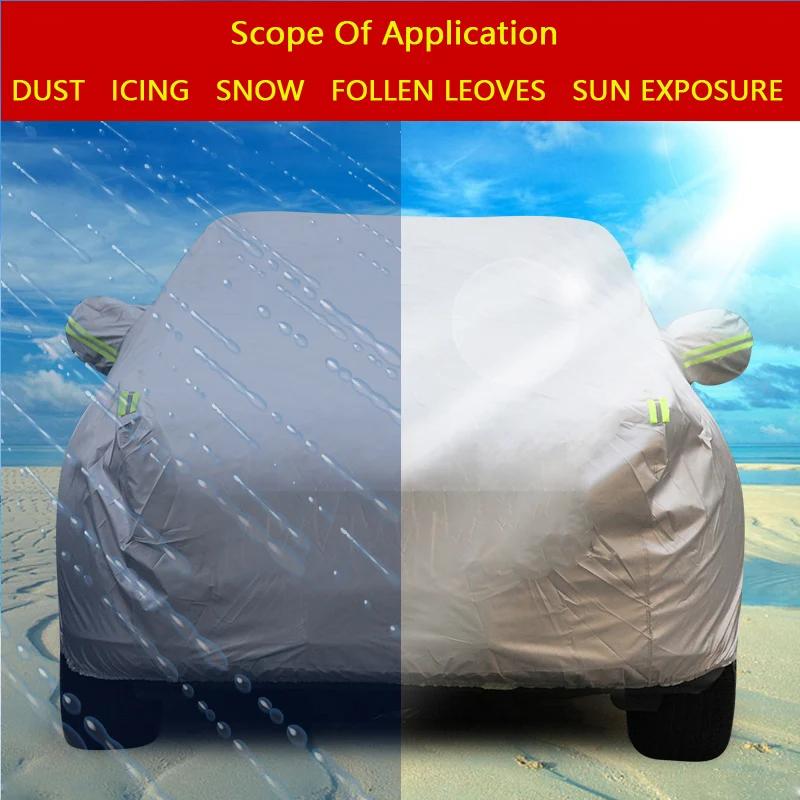 Waterproof Full Car Covers Outdoor Sunshade Dustproof Snow For Toyota Corolla Altis E140 2007-2013 Accessories