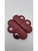 Leather Heart-shaped Cable and Earphone Organizer