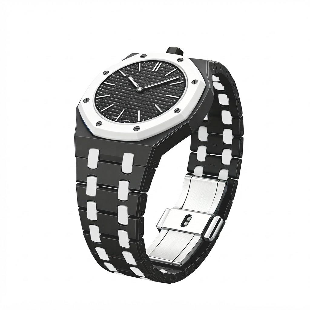 Ceramic Strap+Case For Royal Pop Swatch