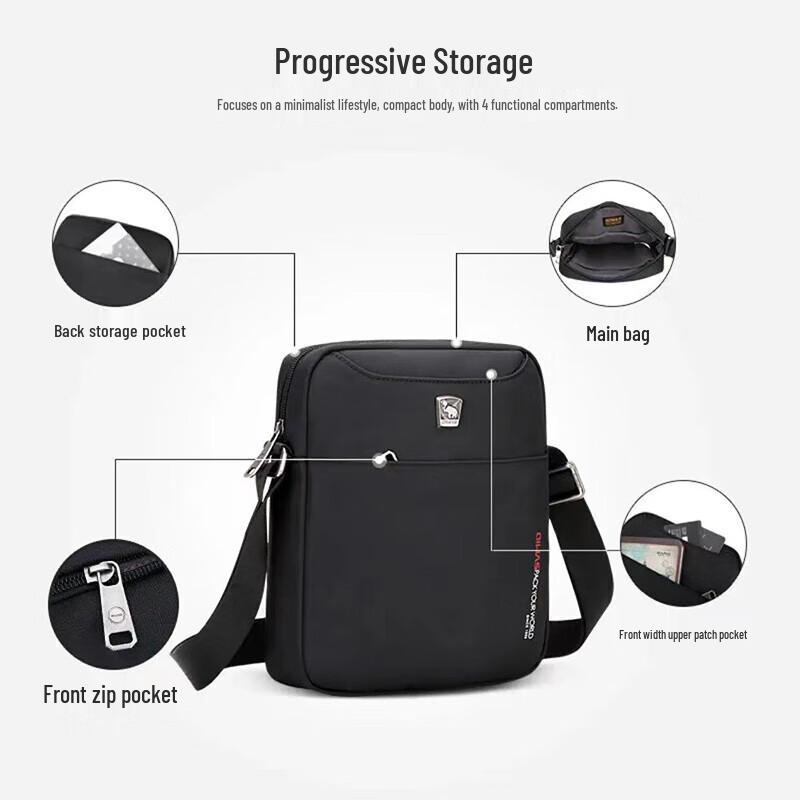 OIWAS Men's Casual Fashion Sling Bag