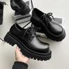 Fashion Platform Derby Shoes for Men with A High-end and Niche Design,height-increasing Insoles Mens Leather Shoes British Formal Shoes