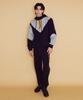 Mayol Color Block Anorak Hoodie (Men'S)_Dark Navy