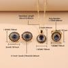 Brazil Italy Elegant Women Luxury Wedding Jewelry Sets  Gold Plated Earrings Necklace Pendant Ring Bracelet For Women Gift