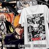 2026 Bleach Thousand-Year Blood War Character Collage Anime Graphic T-Shirt Unisex Casual Harajuku Hip Hop T-shirt Print Crew Neck Casual T Shirt