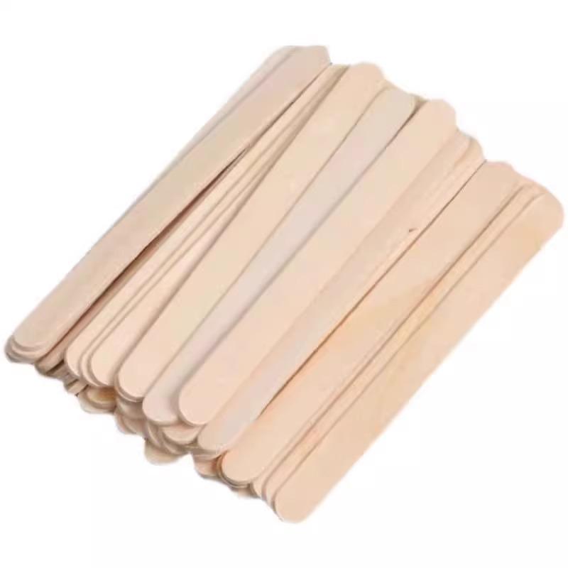 Colorful Wooden Popsicle Sticks for DIY Crafts and Kindergarten Projects