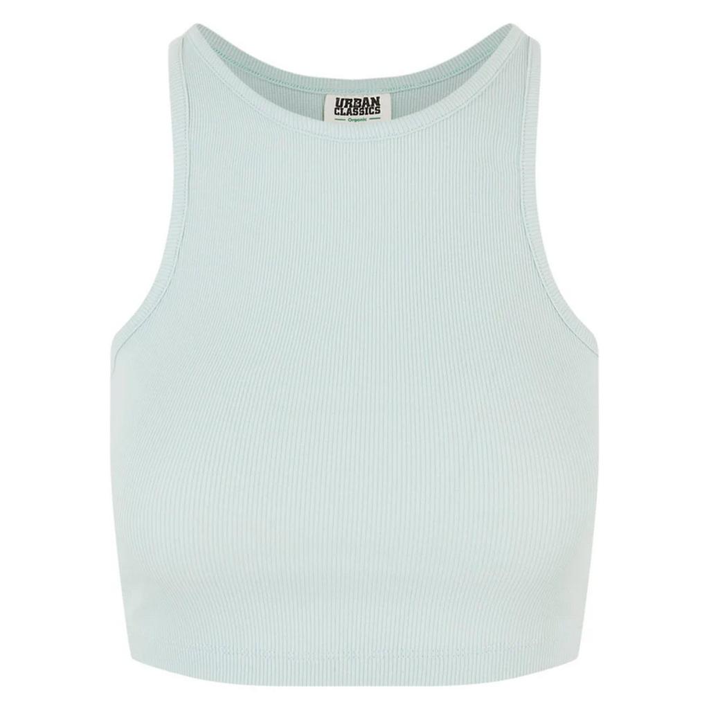 Urban Classics Womens/Ladies Ribbed Organic Cotton Cropped Top
