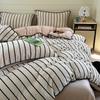 Wuyin Style Skin-Friendly Thickened Milk Fleece Four-Piece Set Dormitory Three-Piece Set Bed Sheet Quilt Cover Bedding