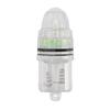 Deep Drop Fishing Light Transparent Plastic AA Battery Powered LED Fishing Light for Trolling Sea