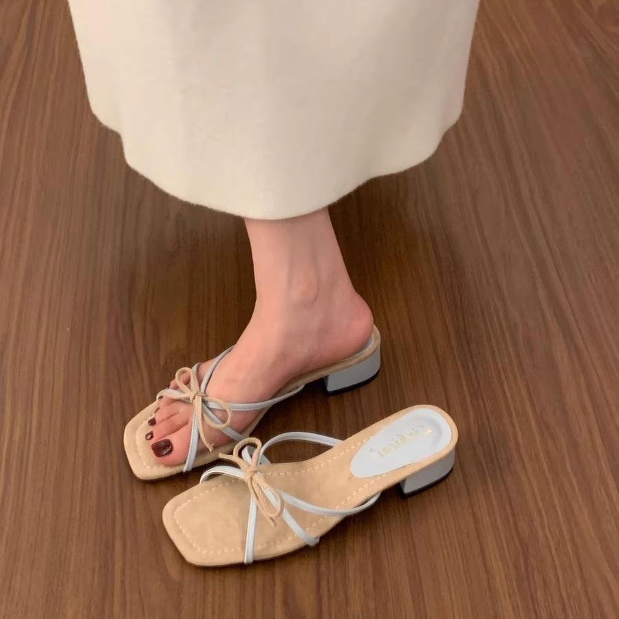 Sheepskin version~ French cross-strapped red Mary Jane shoes flat single shoes women's shallow mouth evening wind fairy ballet shoes