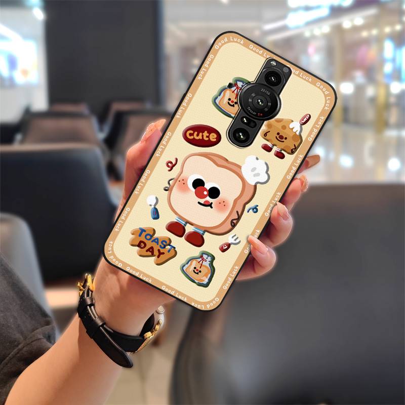 Soft Case Fashion Design Phone Case For Sony Xperia Pro-I Durable Back Cover Shockproof Phone Pouch Graffiti Waterproof