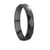 Titanium Steel Rings for Women Men Multi-faceted Wedding Band Fidget Rings for Anxiety for Women Rhombus Ring