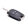 Lip Folding 3 Button Flip Remote Key Shell Case Cover Fob For Chevrolet Cruze