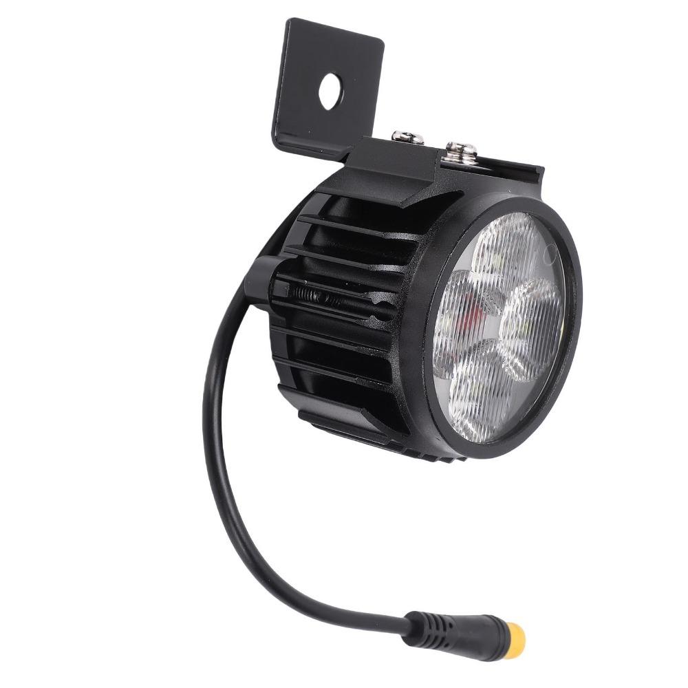 3 Pin Male Connector Electric Scooter Headlight for KukirinG2Pro/G2Max Outdoor Riding