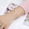 LIKGREAT Israel Map Bracelet Palestine Bracelets Drip Oil Stainless Steel Chain Colorful Enamel Amulet Jewelry Gift for WomenMen