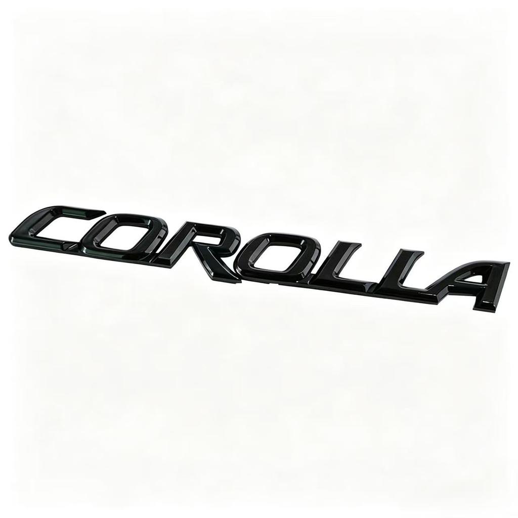1 Pezzo Emblema Badge Baule 3D Rialzato in ABS Nero/Argento/Cromo Decalcomania Logo Posteriore Personalizzata per Adesivo Carrozzeria Accessori