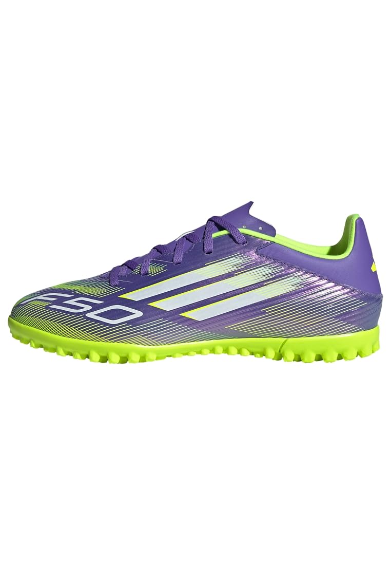 

Adidas F50 Club TF NIL89 Futsal Purple Lemon Size cm Shoes, Rush/Footwear White/Lucid (JI0026), 29.0