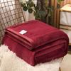 Winter Milk Velvet Plush Flannel Bed Sheet - Warm, Thick Coral Fleece for Dormitory Single Beds