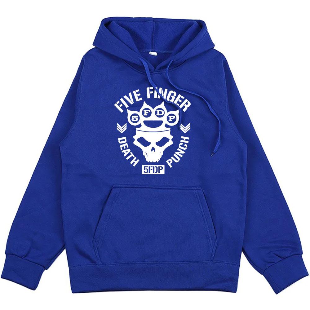 Hip Hop Streetwear Five Finger Death Punch Hoodies Long Sleeve Men Women Clothes Ropa Hombre Sudaderas Hoodie