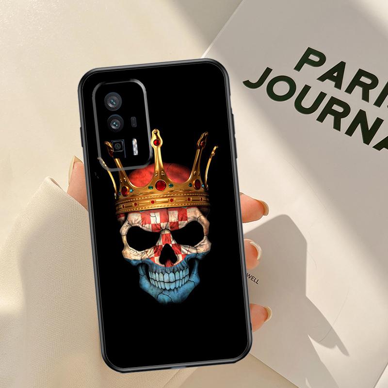 Croatia flag Case For Xiaomi 15 14 Ultra 13T 14T 15T Pro 17 Pro Max POCO X7 Pro X3 X5 X6 F5 F6 F7 F8 Coque