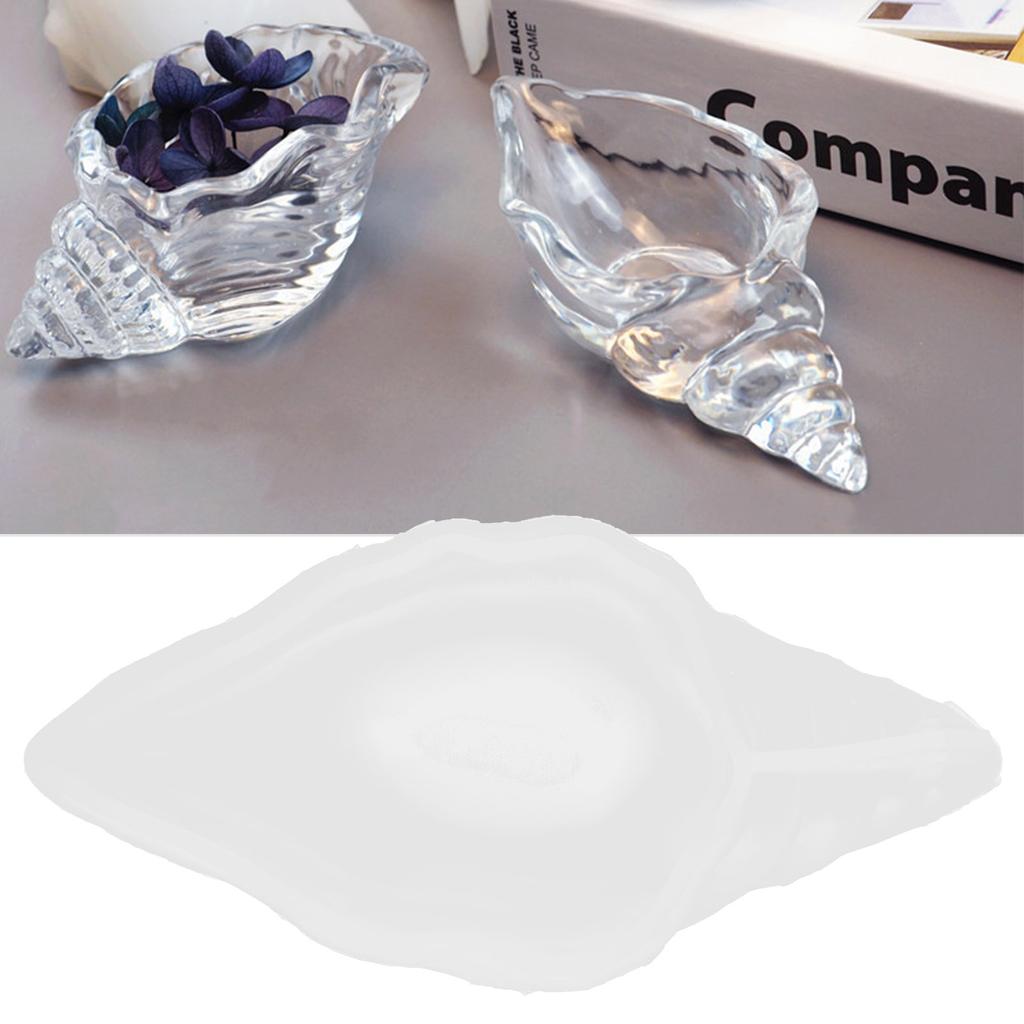 Conch Casting Mold DIY Marine 3‑Dimensional Jewelry Makeup Tool Storage Craft Supplies