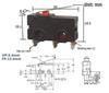 KW12 Mikro-Stativ Kippschalter, 5A/250V, KW11-3Z, Reiseendschalter