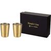 Simple Line Brass Shot Tumbler, 60ml, 2-Piece Set, T95605400