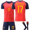 2026 FIFA World Cup Spain Football Jersey for Kids and Adults WILLIAMS JR #17