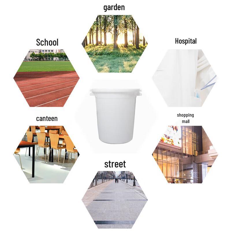 Thick Plastic Home Storage Water Bucket