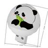 Intelligent Voice Usb Night Light Mini Voice Control Soft Lights Nights Lighter Bedroom Bathroom Creative Cute Panda Lamp