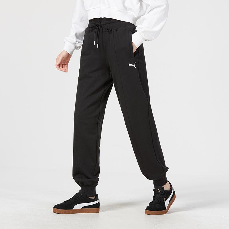 New PUMA Sports Pants Women's Black 676655-01