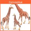 Animal Life Size Giraffe Model Pvc Static Figurine For Classroom And Home Decoration