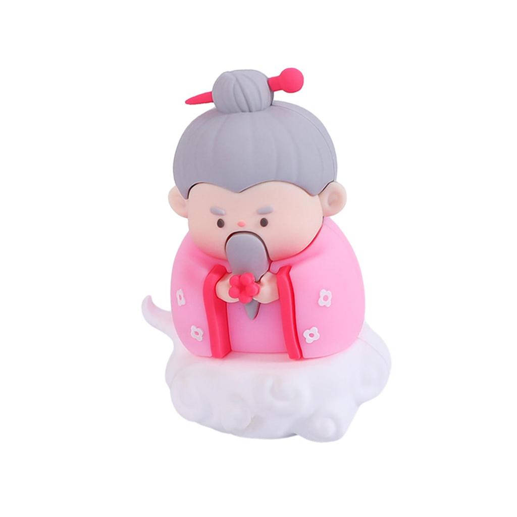 Chinesische mythologische Figur Autocockpit Dekoration Entzückende Frühlingsfest Fengshui Skulptur für Einweihungsgeschenk