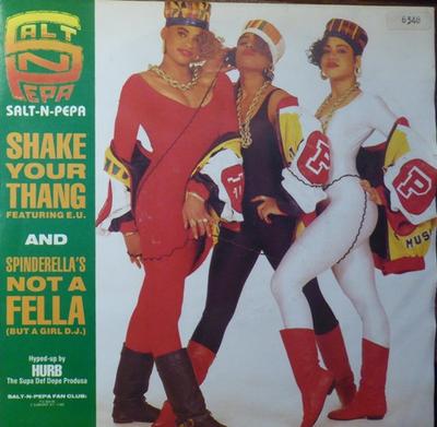 7-Inch-Schallplatte SALT 'N' PEPA - Shake Your Thang (Das ist deine Sache) FFR11 FFRR 1988 UK Rap & Hip-Hop/R&B Gebraucht