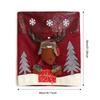 High-Grade Christmas Ornament Hat Chair & Doll Stool Covers for Home Party Decoration
