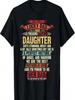 I'm A Lucky Dad I Have A Awesome Daughter She's Stubborn T-Shirt