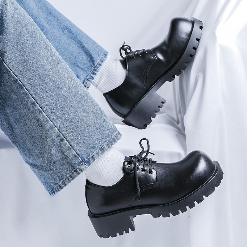Fashion Leather Shoes For Man Genuine Leather Big Size Shoes High Quality Designer Formal Shoes Casual Shoes Fashion Business