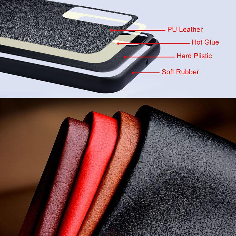 Luxury Leather Case For Xiaomi 17 Pro Max Ultra Premium Business Style Retro Litchi Pattern Back Cover for Xiaomi 17 Ultra case