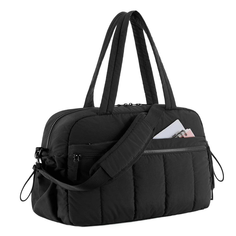 

Multi Pocket Fitness Handbag Wet Dry Separation Gym Shoulder Bag Business Trips чёрный