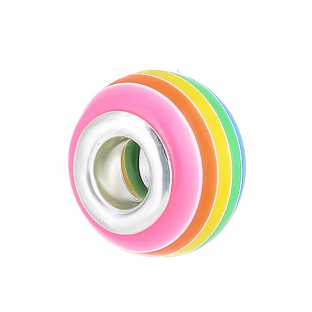 2pcs /Lot 2022 New Trend Silver Plated Beads Cartoon Dangle Charms Fit Original Brand Bracelets Necklaces For Women Diy Jewelry