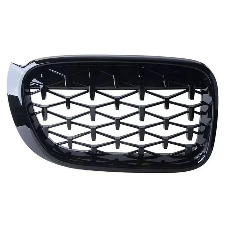 For BMW X3 F25 X4 F26 2014 2015 2016 2017 Diamond Style Car Grille Front Bumper Sport Kidney Racing Grill Black Replace Parts
