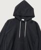 Women'S Reverse Weave Small Logo Loose Fit Hoodie Black