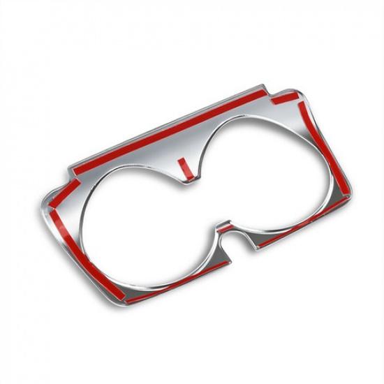 Silver Color Car Central Cup Holder Frame Decoration For Benz GLC W253 2016-