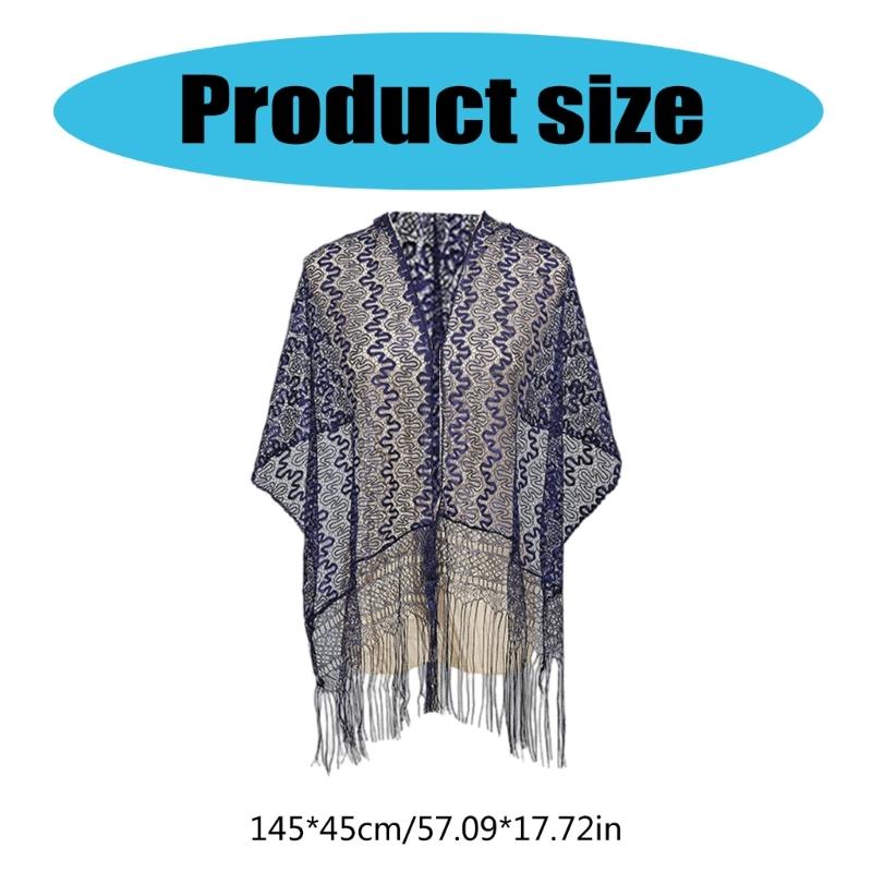 Elegant Retros Shawl Light Weight and Comfortable Shawl Advanced Cooling Shawl Multipurpose Accessory for Women