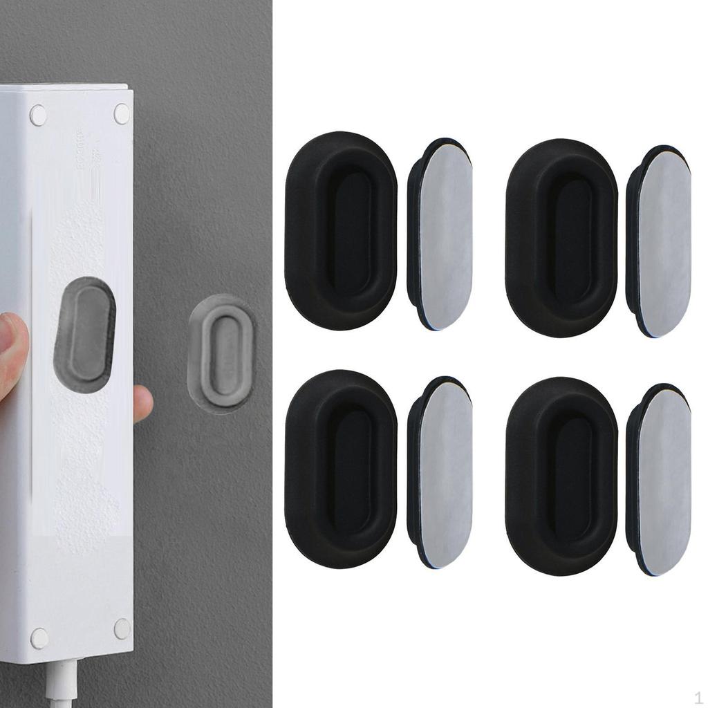 4 Pieces Remote Holder, Wall Mounted Control Organizer Self Sticky