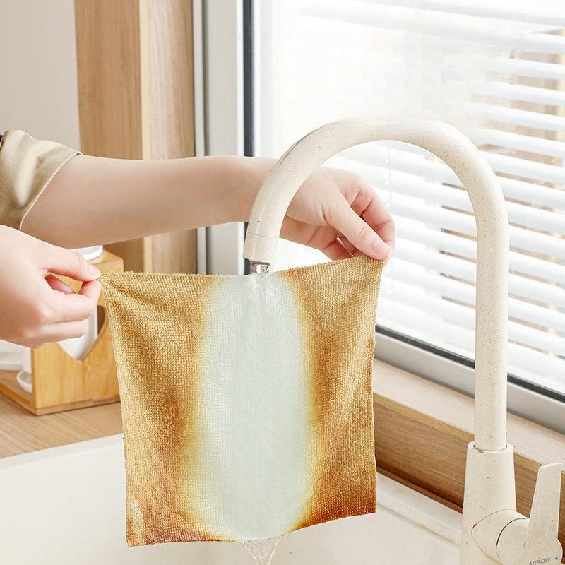 1 Box Extractable Cleaning Cloth Household Kitchen Disposable Cleaning Cloth Absorbent Non Hair Shedding NonOil Stained Paper