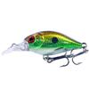 5Pcs Soft Plastic Baits Small Wobbler Fishing Lures Artificial Hard Baits Swimbait Crank Baits with Tackle Box Enduring