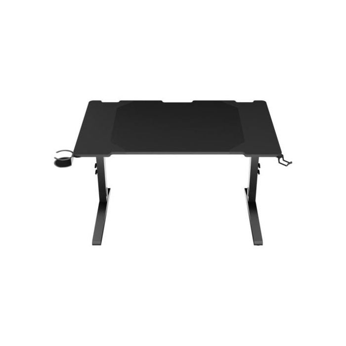 Mesa Gaming Genesis 120cm Acero y MDF Altura Regulable LED Paneles Modulares