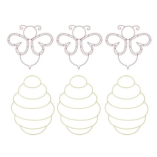 Yousheng 6 Pcs DIY Wreath Frame Metal Wreath Form Easter Rabbit Egg Bee Honeycomb Wire Frame for Wreath Crafting Holiday Hanging Decor