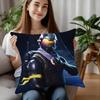 F-FortniteS Pagalvės užvalkalas Pliušinis audinys Minkštas pagalvės užvalkalas Dvipusis spaudinys Pagalvės užvalkalas Namų dovanos